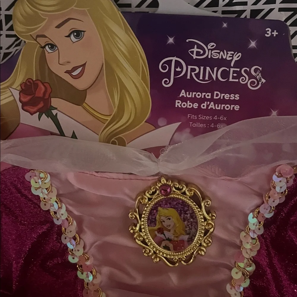 Disney Princess Pink and White Costume - Picture 3 of 3